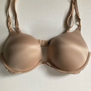 Victoria Secret Bombshell Bra. Size 34C. Color is Nude